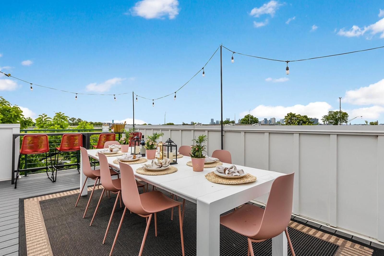 Bourbon & Bubbles - Rooftop Hot Tub & Speakeasy Villa Nashville Exterior photo